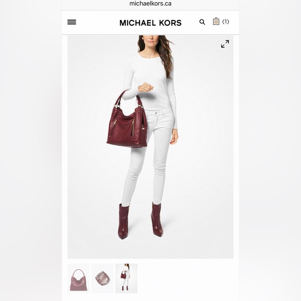 Michael Kors Evie bag - pebbled leather